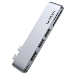 UGREEN 6-in-2 USB C Hub for MacBook Pro (80856)